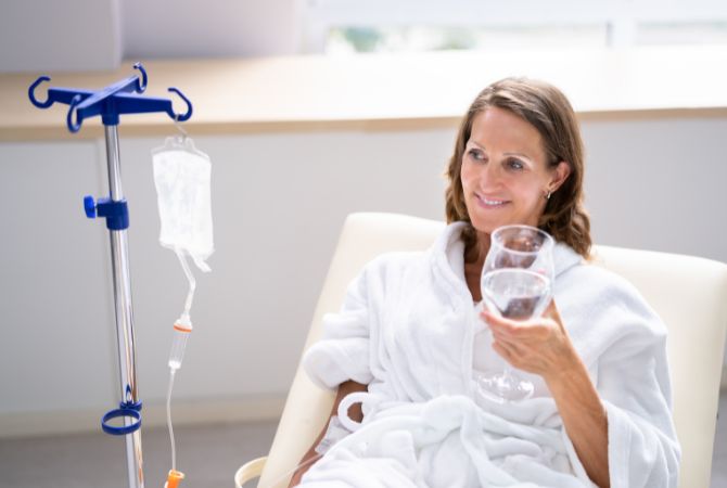 IV infusion therapy at TransformRX